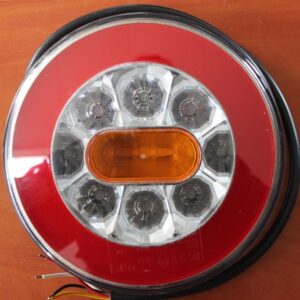 Lampa tylna zespolona LED pozycja/stop/kierunkowskaz FI140mm